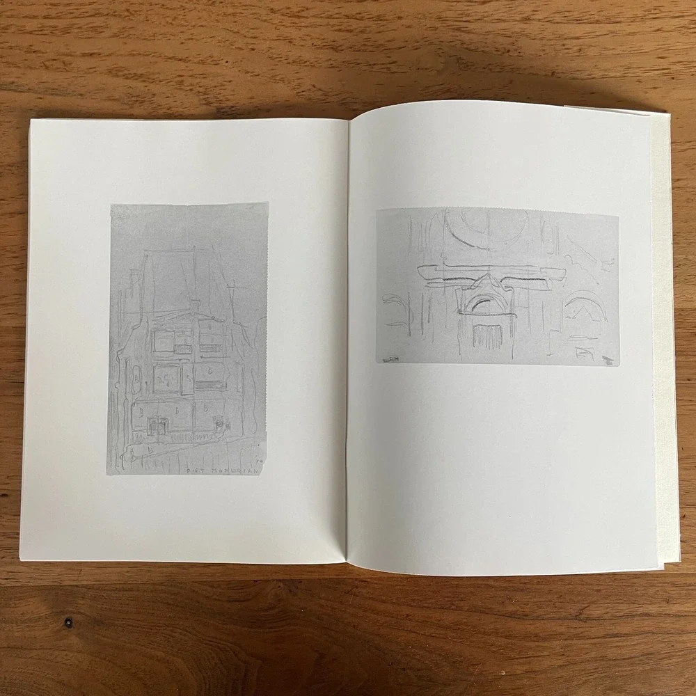Piet Mondriaan Book  From Sketchbooks 1909 to 1914 Chinati Foundation Artist